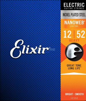 Elixir 11077 Nanoweb Acoustic Bronze 12-56